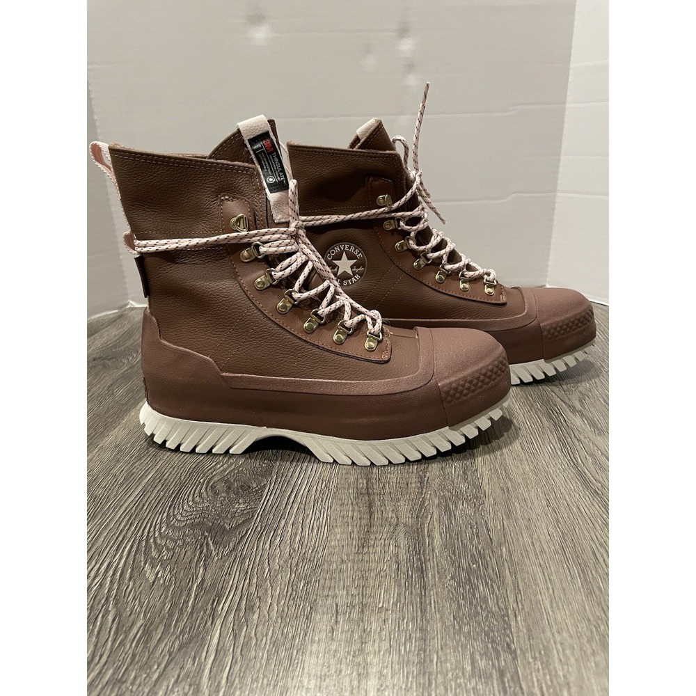 Converse Chuck Taylor All Star‎ Lugged Winter 2.0 Brown Leather Boots A12899C - Picture 2 of 10